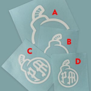 Vinyl Bomb Stickers