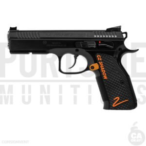 SHADOW 2 ORANGE W/ BLK GRIPS