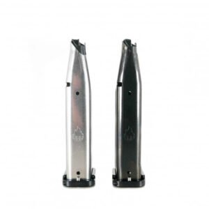 18 Round 9MM Premium Magazine (Slidelock, 126mm, SS, Black)
