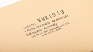 M1911-A1 WW2 COLT LIMITED
